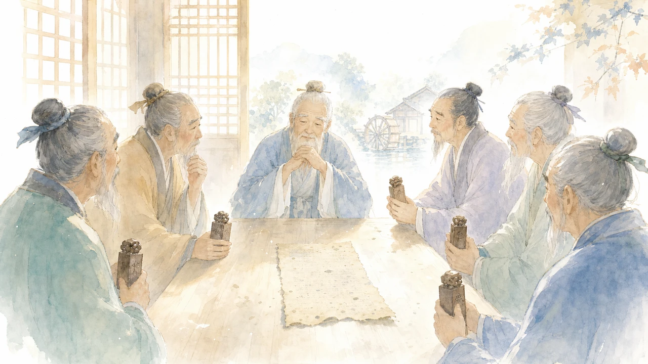 那座從未轉動過的水磨 插圖