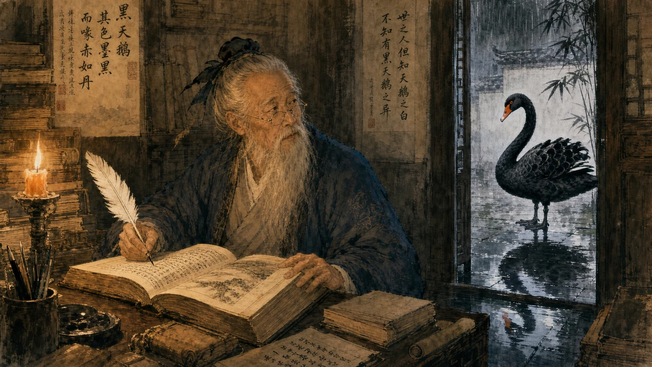 所有的天鵝 插圖