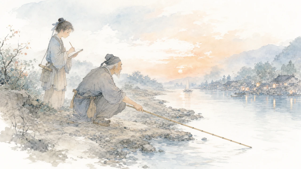 那條量不完的河岸 插圖