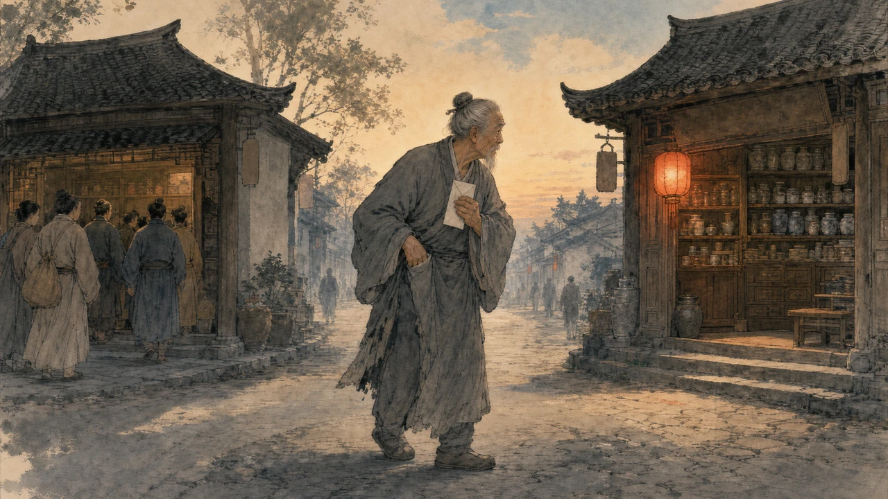 那間沒人問過的藥舖 插圖