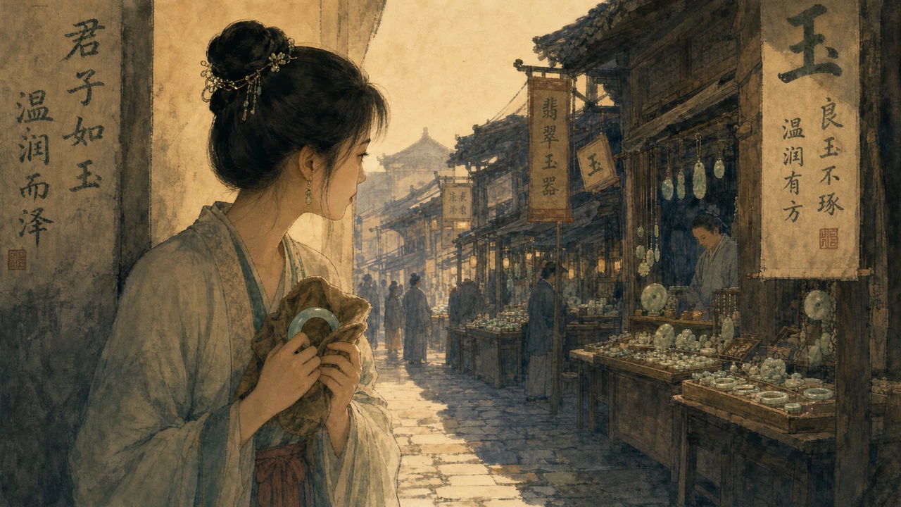 巷口的玉鐲 插圖